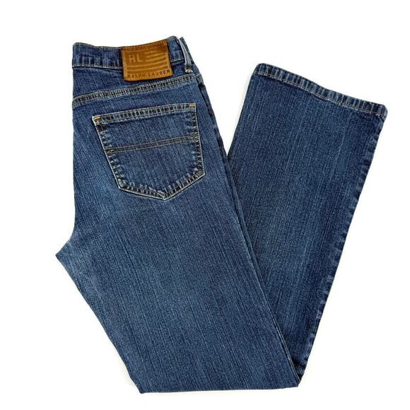 VTG Polo Ralph Lauren Womens Size 4x29 Stretch Saturday Bootcut Jeans Y2K Retro - Picture 1 of 12